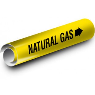 Natural Gas - Coiled Plastic Marker